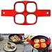 Produktbild  Loveso  Flippin' Fantastic Nonstick Silikon Ei Ring Pfannkuchen Form (D)