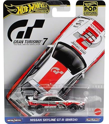 Hot Wheels 2014 Nissan Skyline GT-R R34 - Black Seychelles