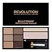 MAKEUP REVOLUTION - ULTRA BROW KIT PALETTE - FAIR TO MEDIUM