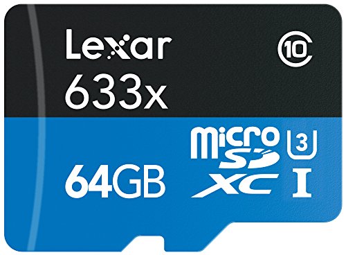 microSDXC 633X 64GB High-Performance