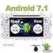 Produktbild eunavi Android 7.1 Quad Core Android Autoradio Doppel Din Autoradio Doppel Din GPS Auto-Stereoanlage mit Bluetooth Touch Bildschirm Radio GPS
