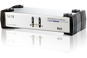 ATEN CS1742 2-Port USB VGA Dual Display/Audio KVMP Switch