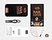 Hfun Toenail Clippers for Thick Nails with Curved Nail File,3mm Wide Jaw Opening Zinc Alloy and Stainless Steel Nail Trimmer