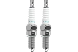 DOZYLIVE 2 Zündkerzen CR8E für Motorrad, Leistungsstarke Zündkerzen für CBR250R, YZF-R3, Ninja 300, GSX250R, Suzuki Yamaha Honda Kawasaki 125ccm Motorräder, Zündkerze mit 10mm Gewinde