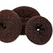 Wleec Beauty 3 Pieces Hair Donut Bun Maker, Large Medium Small Each One (Brown)
