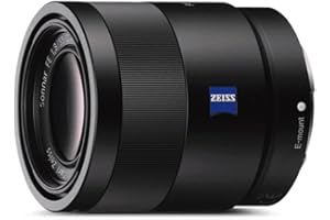 Sony SEL-55F18Z – Zeiss 55mm F1.8 Standard-Festbrennweite (E-Mount, Vollformat, lichtstark, für Sony Alpha A7-Serie, ZV-E1, A6000-Serie & ZV-E10), schwarz