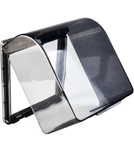 Copripresa Impermeabile Trasparente - Adesivo, Per Esterni, Bagno E Cucina, 20x12x7.5cm - Foto 8