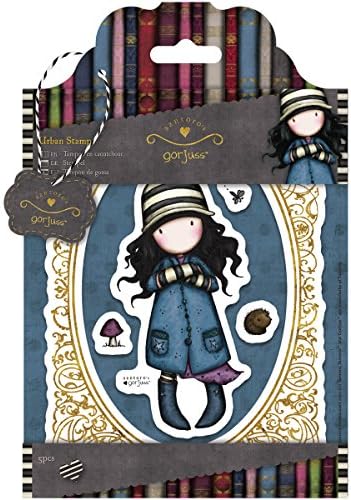 Simply Gorjuss Toadstools Urban Stamps, Pack of 5, Multi-Colour