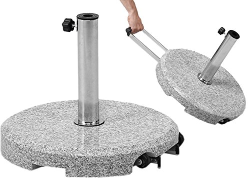 Preisvergleich Produktbild STANDROHR GRANIT SCHIRMSTÄNDER 158575 Edelstahlstandrohr