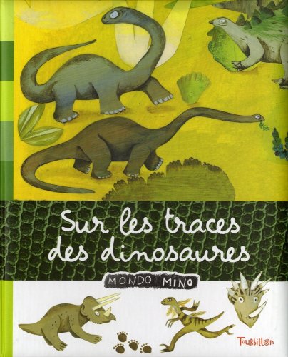 couverture de : Sur les traces des dinosaures