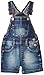Levi's Baby-Boys NF21004 Overall Shorts, Blue (Indigo), 3-6 Months (Manufacturer Size:3 Months)