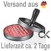 Produktbild Hamburgerpresse Pattypresse Burgerpresse Hamburger Burger Hamburgermaker Hamburgerform Hamburgerformer aus Aluguss mit Antihaftbeschichtung