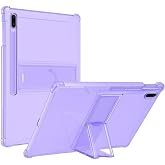 UnDePlus Samsung Galaxy Tab S10 FE/S10/S9 FE/S9/S7-S8 ile uyumlu Kılıf Darbelere Dayanıklı Şeffaf Kapak (12.4in&ccedil;Değildir) Lil