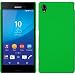 Produktbild PhoneNatic Case für Sony Xperia M4 Aqua Hülle grün gummiert Hard-case + 2 Schutzfolien