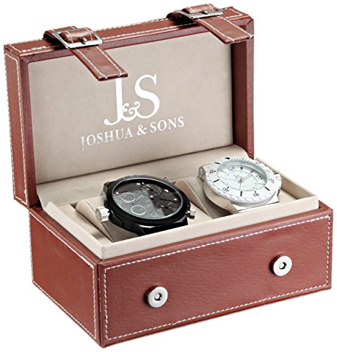 Joshua & Sons Set de 2 Relojes JS-46-02
