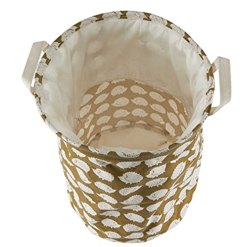 Stoff Faltbar rund Wäschekorb Igel - 5