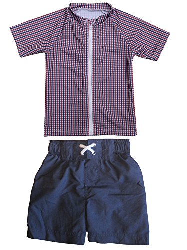 Swimzip Jungen Zweiteiler UV Set mit kurzer Arm Prepster