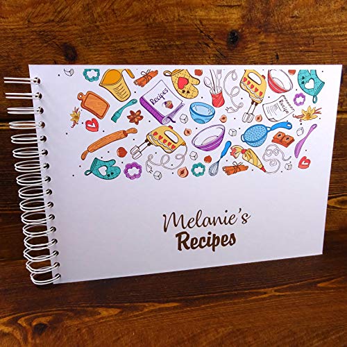 Personalised Recipe A3/A4/A5 Scrapbook, Album, Ideas, Baking/Cooking/Cookery GBBO