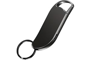 Vandlion Grabadora de Voz de 128 GB, Grabación con un Solo Clic - Carcasa Metálica, Grabadora de Voz para Reuniones Clases