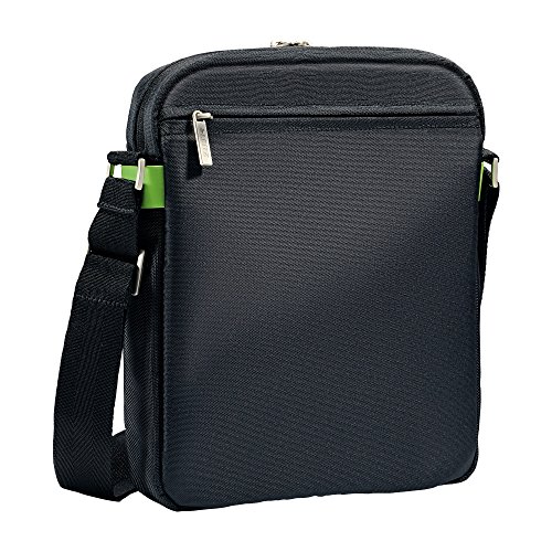 Leitz Leichte Business Umhängetasche 10 Zoll (geeignet für Tablet, Smart Traveller, Polyester und Metall, Complete), Schwarz, 60380095 - 3