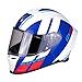 Produktbild Scorpion 10-291-236-05 Motorrad Helm Weiss/Blau/Rot L