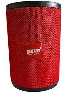KDM WOADERBOOM 3 Watt 5.0 Channel Truly Wireless Bluetooth Multi-Room Speaker (Red)