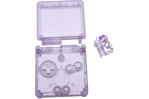 Xingsiyue Sostituzione Trasparente Chiaro Pieno Alloggiamento Guscio Caso Riparare Le Parti per Nintendo Gameboy Advance SP GBA SP Console
