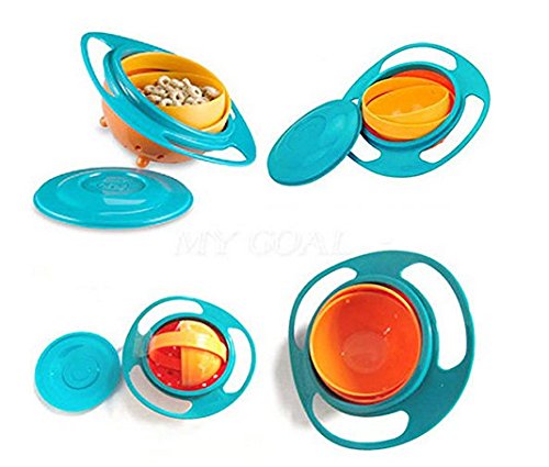 jellbaby Schüssel 360 Grad Rotary Balance Schüssel Top Schüssel für Kinder - 5