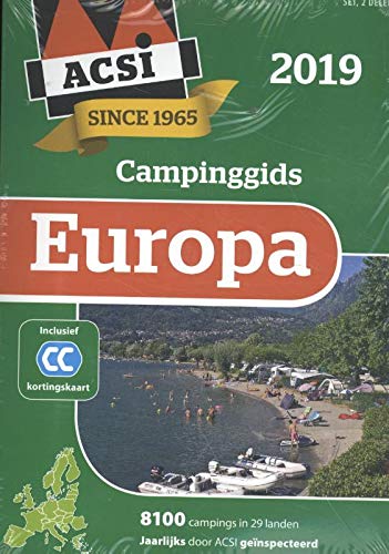 Preisvergleich Produktbild Europa 2019 set 2 delen (ACSI Campinggids)