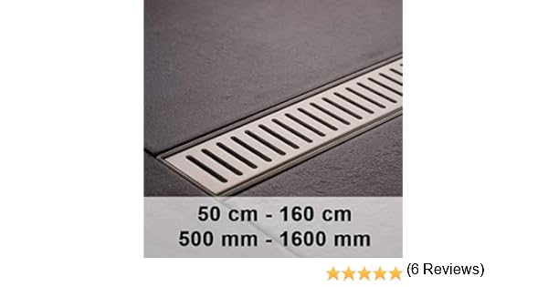 Siphon Douche Inclus Clp Caniveau Pour Ecoulement De Douche Pinara En Acier Inoxydable 9 Tailles Au Choix Acier Inoxydable Caniveau Douche 500mm 50 Cm Douches Et Composants De Douche Bricolage Sistemicagroup Cl