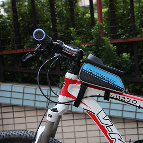 speedspo Wasserdicht Fahrrad Rahmentasche, unten 6.0 Zoll - 5