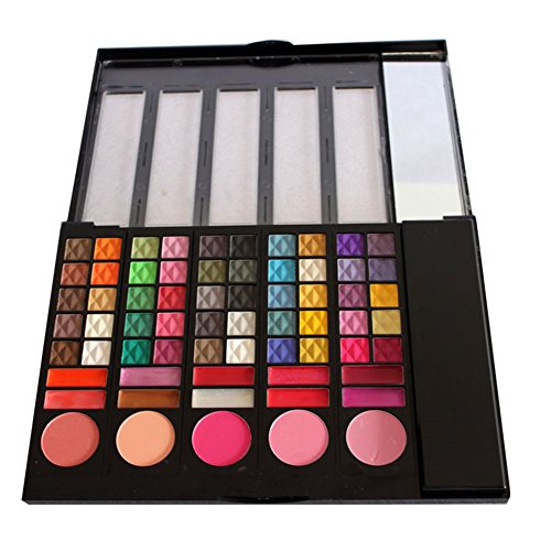 FantasyDay® Professionelle 78 Farben Lidschatten Palette Makeup Kit mit Lipgloss Concealer und Rouge #5 – Ideal für Sowohl den Professionellen als auch Persönlichen Gebrauch - 5