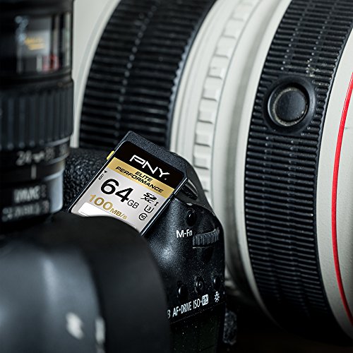 PNY Speicherkarte SDXC Elite Performance 64GB 100MB/s Class 10 UHS-1 U3 - 3