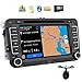 Produktbild BT Eincar FREE Rearview-Kamera inklusive AUX In Dash 7" Digital-Touch Screen PC DVD-Spieler GPS-Navigator Autoradio mit FM AM RDS-Radio Bluetooth iPod CANBUS 8GB Karte Karte speziell für neue BORA PASSAT CC PASSAT B6 Stereo JETTA A5 GOLF PLUS GOLF 5 Universal-Golf GTI Golf R32 Scirocco Tiguan Touran Caddy Autoradio EOS Kaninchen SKODA: Octavia Limousine Octavia Combi Fabia Head Unit Limousine Fabia Roomster Praktick SEAT: Subwoofer Toledo III Leon II Altea