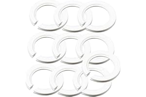 CHEEROYAL Lot de 20 adaptateurs en plastique pour abat-jour E27 à E14 - Pour fixation de l'abat-jour à vis Edison aux douilles à baïonnette