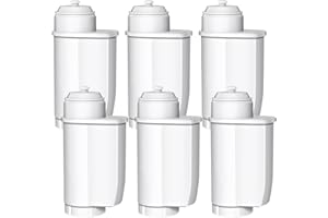 Mutital 6er-Pack Wasserfilter für Siemens® EQ Series, EQ3/EQ6/EQ9, EQ500, S700, 3200 Wasserfilter Kaffeevollautomat für Bosch® TCZ7003, TCZ7033, für Brita® Intenza 57549 (6)