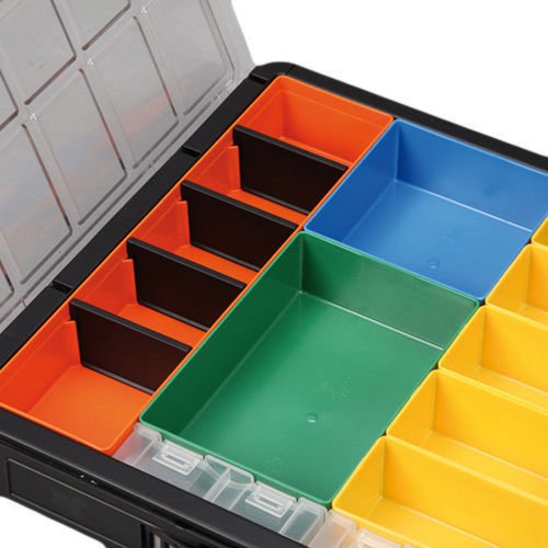 10 Einsatzboxen Allit EuroPlus Insert 45/1 45/2 45/3 45/4 45/5 Industrienorm (Gr. 5 Grau) - 4