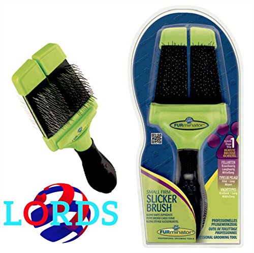 Preisvergleich Produktbild FURminator Soft Slicker Brush klein: Bürste wollkämmers Weich Klein