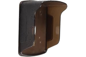 FUSYTULY Doorbell Rain proof Cover Shell, Plastic Waterproof Cover Weather Protector for Video Doorbell Fingerprint Access Controller RFID Keypad Door Lock System (Brown)