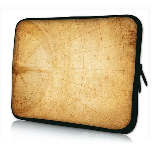PEDEA Design Tablet PC Tasche 10 1 Zoll  25 6cm  neopren  Compass