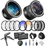 COMPATIBILIDAD: Compatible con Nikon AF-S DX 18-55mm F / 3.5-5.6 VR, AF-S DX 55-200mm F / 4-5.6 VR, Canon EF-M 18-55mm IS STM, Canon EF 50mm f / 1.8 II , Pentax DA 18-55 mm f / 3.5-5.6 AL WR, Canon EF-M 18-55 mm f3.5-5.6 IS STM Lente de Sistema Compacto, Canon EF 50 mm f / 1.8 II. EOS M M3 Sistema Compacto Cámara sin Espejo EF-M 18-55mm IS STM Lentes de Zoom