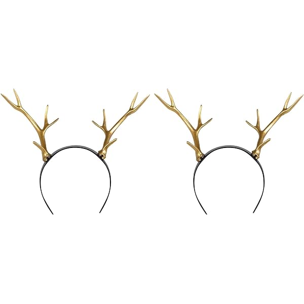 Spooktacular Creations Cerchietto Con Corna Da Cervo E Coda – Set Accessori Halloween Per Costume Da Renna, Ragazze E Donne - 6