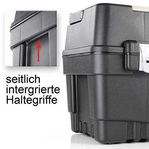 Werkzeugkoffer Werkzeugkasten Werkzeugkiste XXL Formula RS 700 Alu inkl. Kleinteilemagazin 59 cm x 32,5 cm x 28 cm - 4