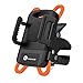 Price comparison product image Bike Mount Bicycle Holder, Coop Universal Cradle Clamp for iOS and Android Smartphone GPS other Devices, with One-button Released, 360 Degrees Rotatable, Rubber Strap