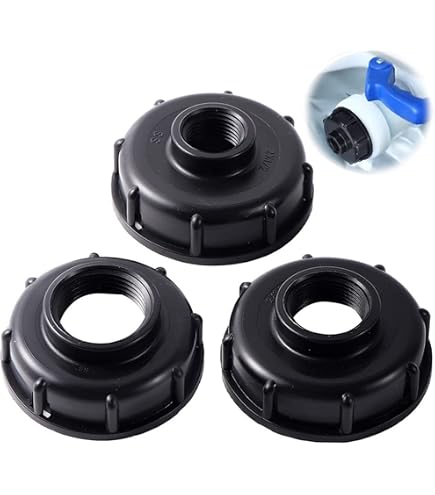 Adaptateur Réservoir IBC S60x6 - Raccord Laiton 3/4 Pour Tuyau Arrosage - Compatible Cuves 1000L Et Récupération Eau