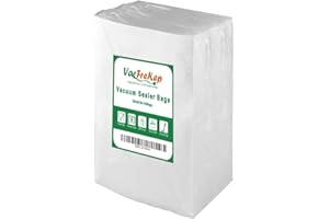 ‎VACFREKEP VacFreKep 100 Beutel 30x40cm Vakuumier Beutel Vakuumbeutel für Lebensmittel,BPA-Frei Sous Vide Vakuumierbeutel für Vakuumierer und Folienschweißgeräte Geeignet