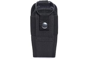 MiOYOOW Molle Porta Radio, Walkie Talkie Pouch Custodia per Radio Molle Tattica Caccia Citofono Borsa