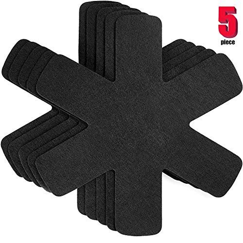 Protector de Olla y Sartén - Juego de 5-38 cm de Largo - Ideal para evitar Rayaduras en Sartenes Antiadherentes de Acero Inoxidable o Gres