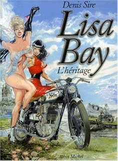 jaquette livre Lisa Bay, Tome 1 : L'héritage