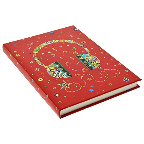 Goldbuch, Notizbuch A5, 200 chamois Seiten blanko, Generation y Headphone, Rot, 64311